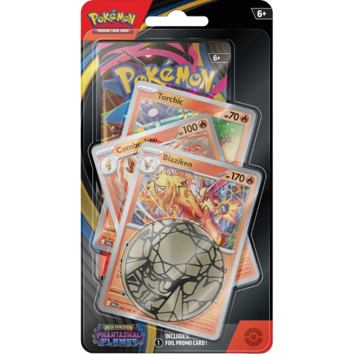 Pokemon - Mega Evolution Phantasmal Flames - Premium Checklane Blister - Blaziken - EN [1]