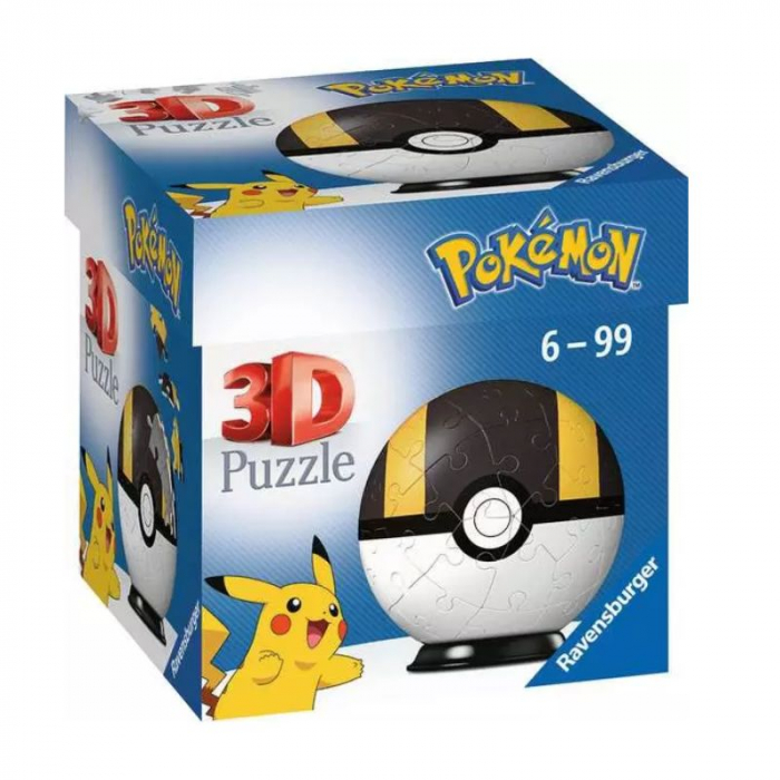 Pokemon - Pokeball Black 3D Puzzle Ball [2]