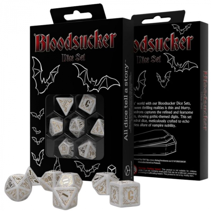 Q-Workshop Bloodsucker Dice Set: Immortal (7 dice) [2]