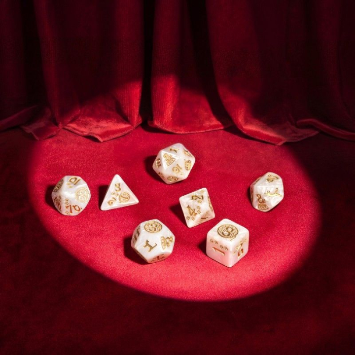 Q-Workshop Cats Dice Set - Puurl (7 dice) [3]