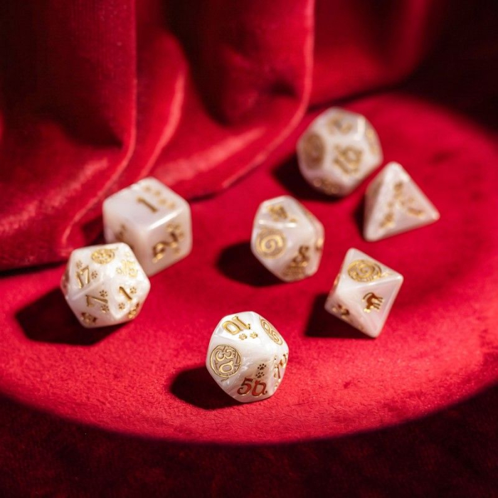 Q-Workshop Cats Dice Set - Puurl (7 dice) [4]
