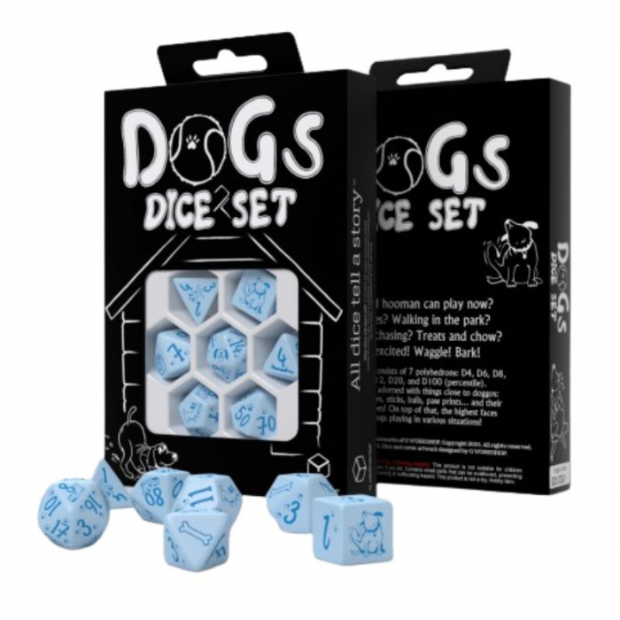 Q-Workshop Dogs Dice Set - Max (7 dice) [2]