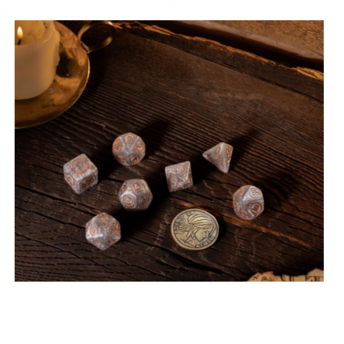 Q-Workshop The Witcher Dice Set Ciri - Elder Blood (7 dice) [2]