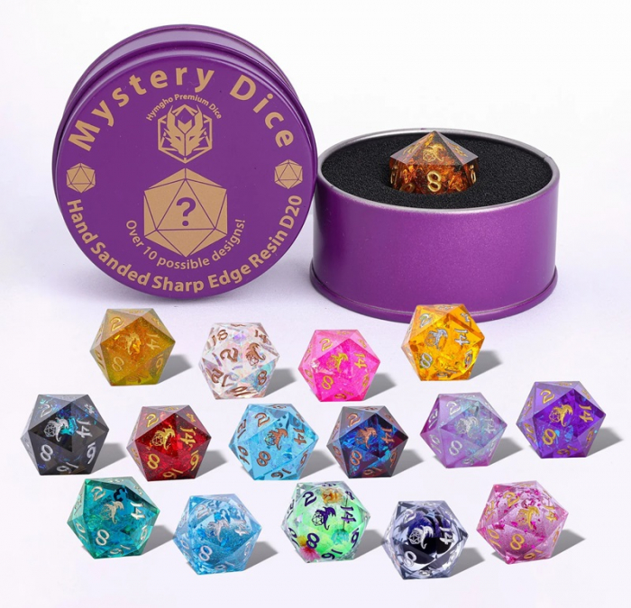 Quest's Reward Mystery Dice Sharp Resin D20 (1 dice) [2]
