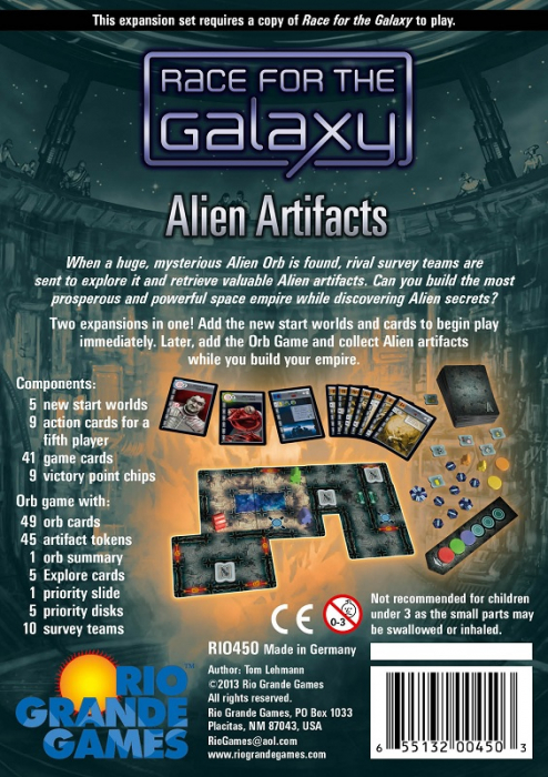 Race for the Galaxy: Alien Artifacts (Extensie) - EN [2]