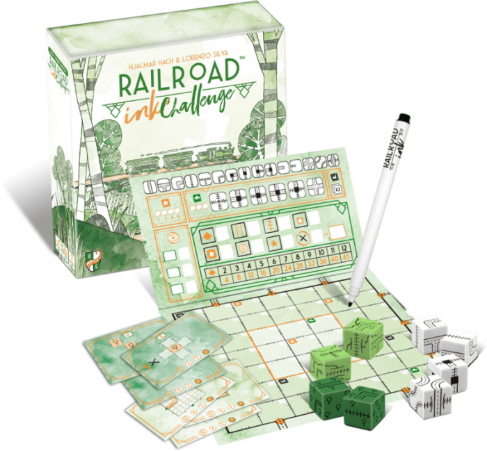 Railroad Ink Challenge - Lush Green Edition [2]