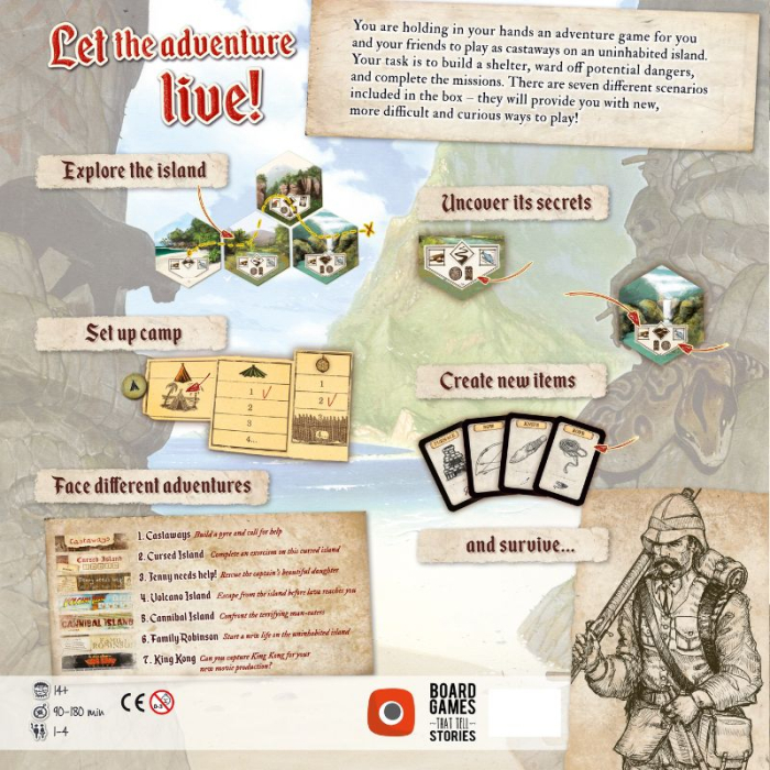 Robinson Crusoe: Adventures on the Cursed Island - EN - (cutie usor deteriorata) [2]