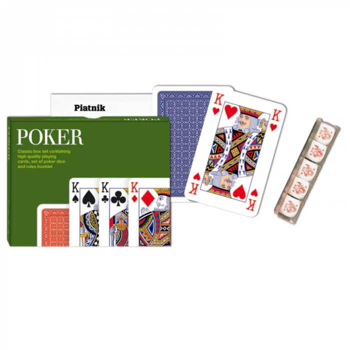 Set carti de joc si zaruri Poker - EN [2]