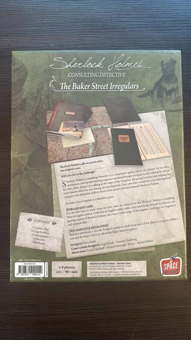 Sherlock Holmes Consulting Detective: Baker Street Irregulars - EN - (cutie usor deteriorata) [3]