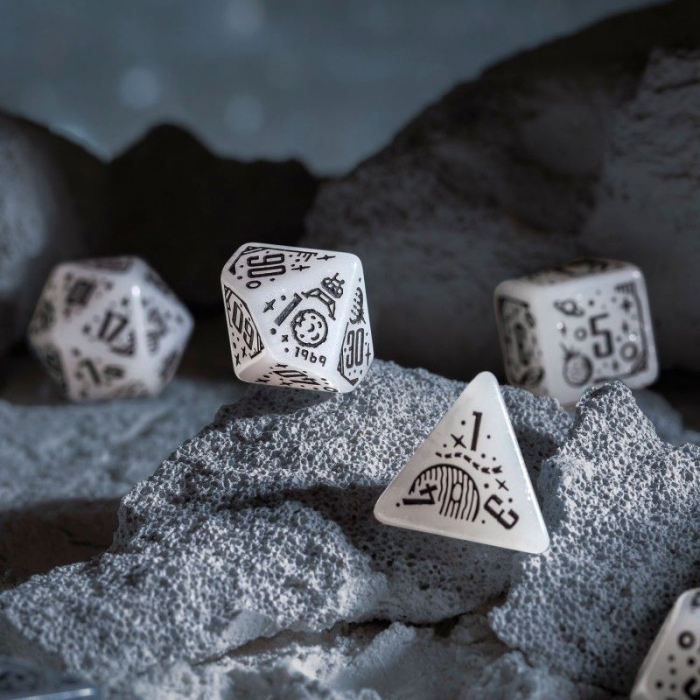 Q-Workshop - Space Dice Set - Apollo (7 dice) [7]