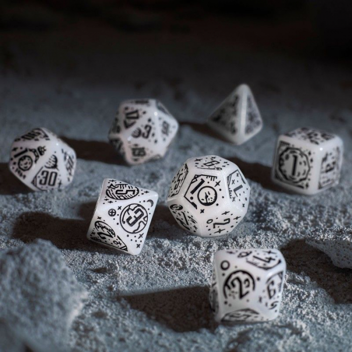 Q-Workshop - Space Dice Set - Apollo (7 dice) [8]