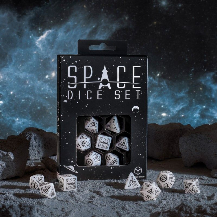 Q-Workshop - Space Dice Set - Apollo (7 dice) [2]