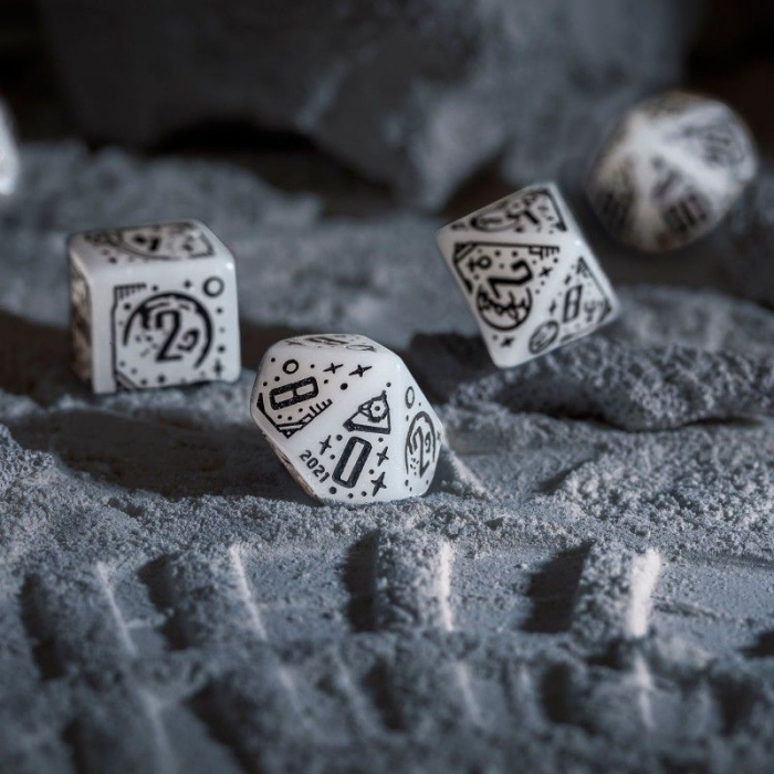 Q-Workshop - Space Dice Set - Apollo (7 dice) [6]