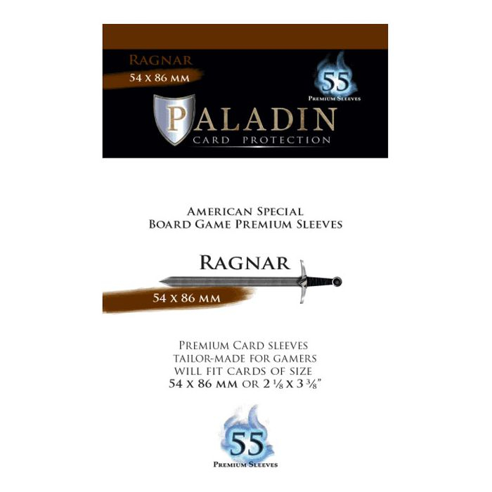 Paladin Ragnar American Special Sleeves - Premium 54x86mm (55 buc) [1]