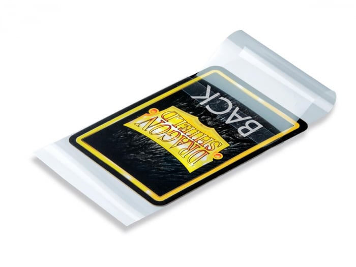 Standard Perfect Fit Sealable Sleeves: Clear 63x88mm (100 buc) - Dragon Shield [2]