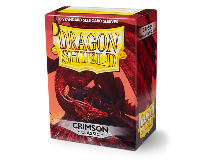 Standard Sleeves: Crimson 63x88mm (100 buc) - Dragon Shield [1]
