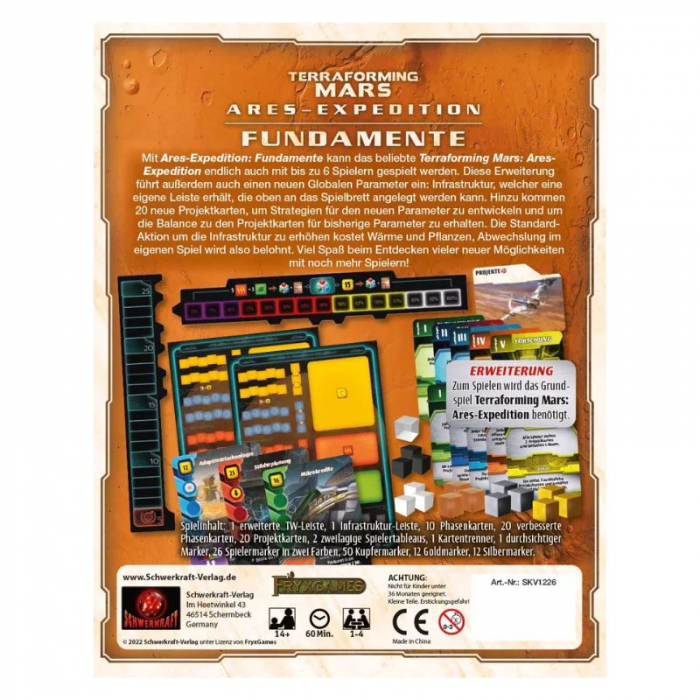 Terraforming Mars - Ares Expedition: Foundations (Extensie) - EN [2]