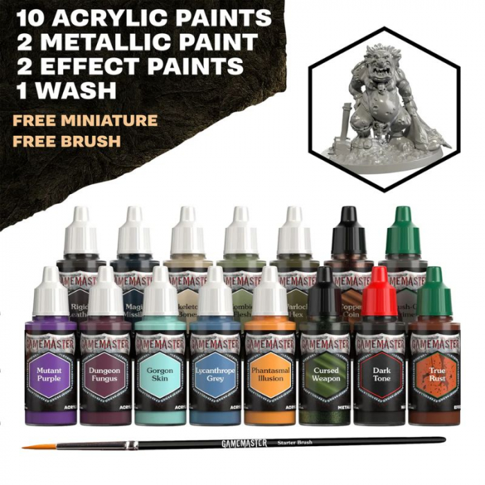 The Army Painter - Warpaints Fanatic - Wandering Monsters Paint Set [4]