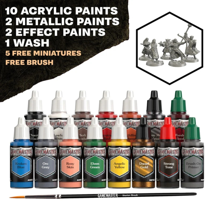 The Army Painter - GameMaster: Adventure Starter Role-Playing Paint Set [5]