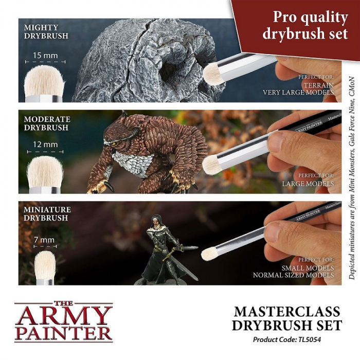 The Army Painter - Masterclass: Drybrush Set [2]