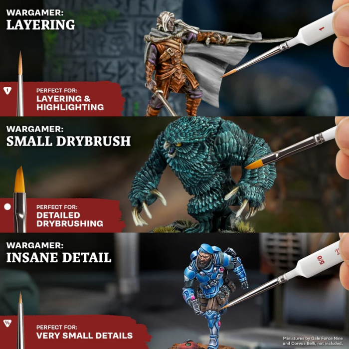 The Army Painter - Most Wanted Brush Set [3]