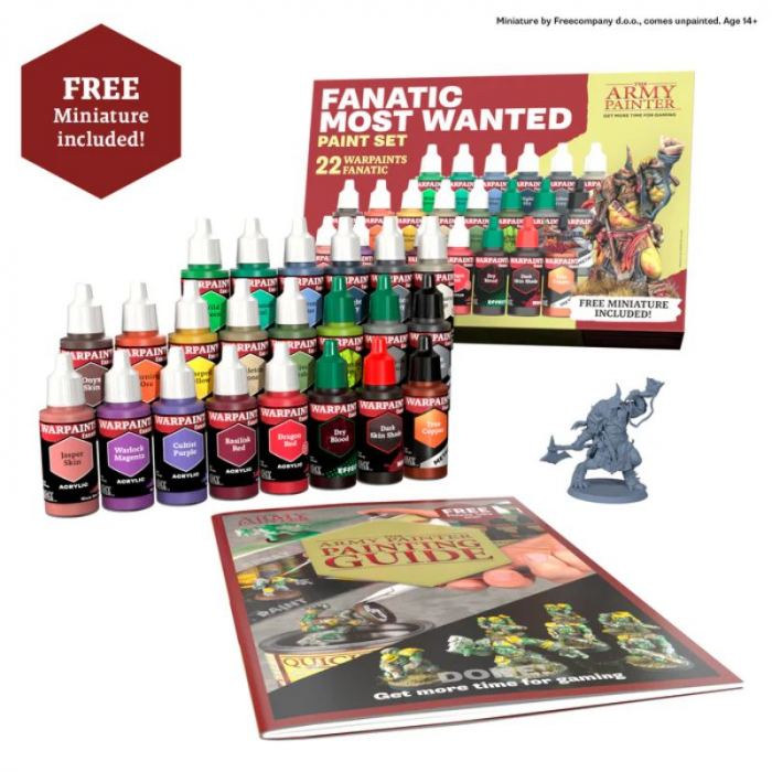The Army Painter - Warpaints Fanatic: Most Wanted Paint Set [2]
