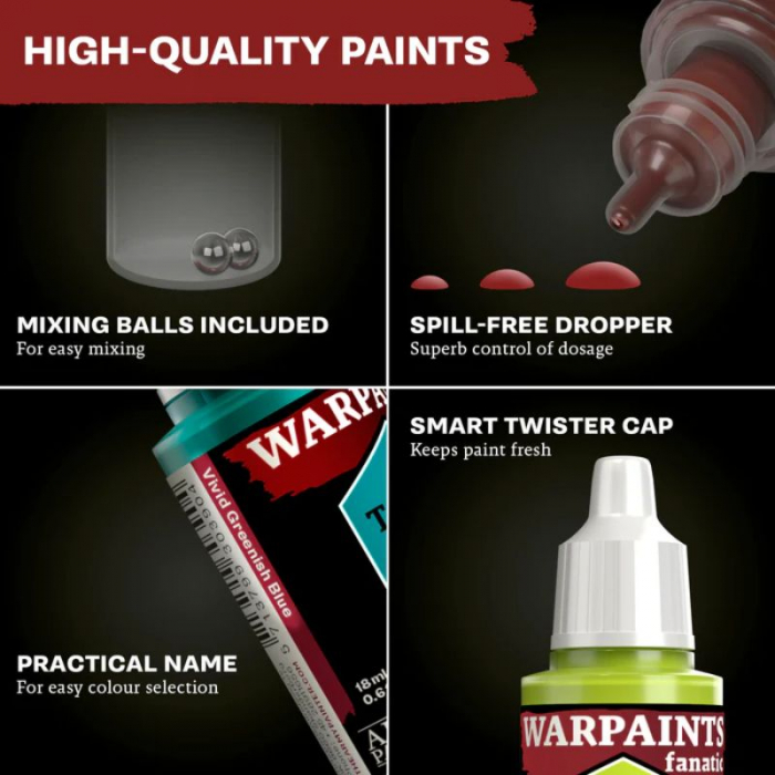 The Army Painter - Warpaints Fanatic: Most Wanted Paint Set [4]