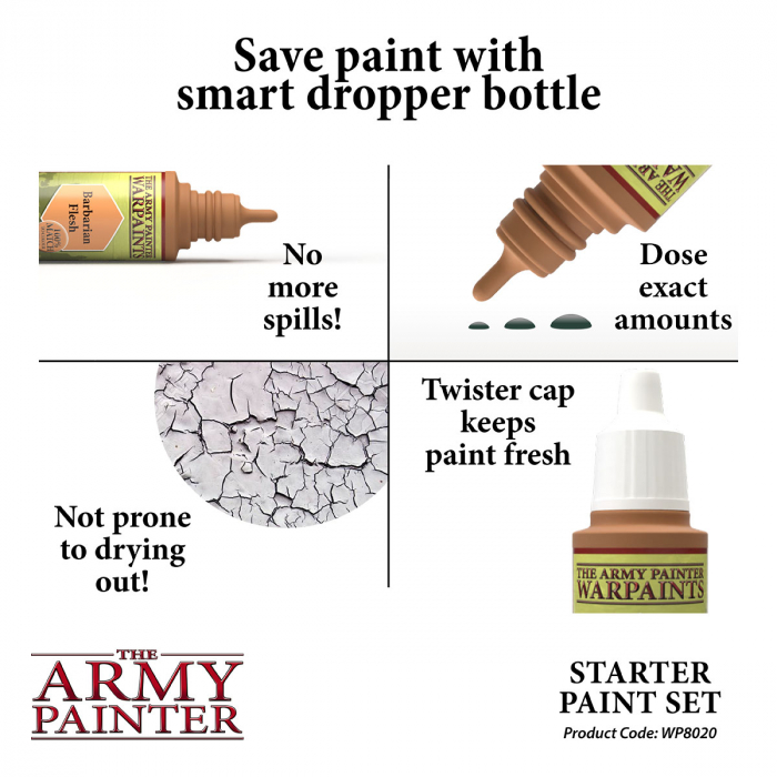 Wargames Hobby Starter Paint Set - The Army Painter [6]