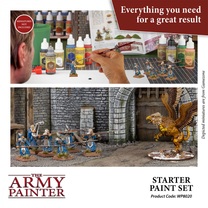 The Army Painter - Wargames Hobby Starter Paint Set [4]