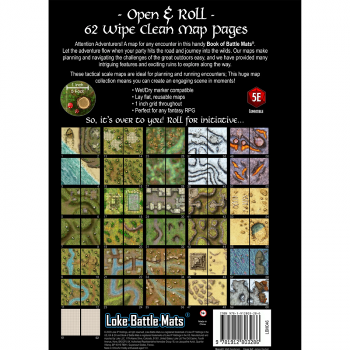 The Giant Book of Battle Mats Wilds, Wrecks & Ruins - EN [2]
