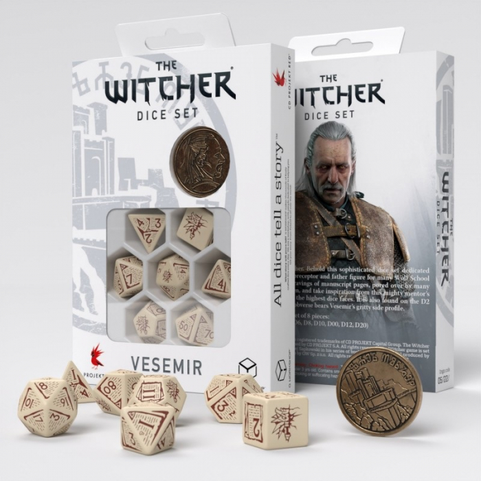 The Witcher Dice Set Vesemir - The Old Wolf [2]