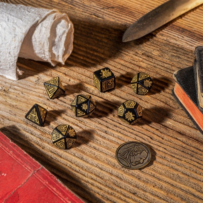 The Witcher Dice Set Vesemir - The Sword Master [3]