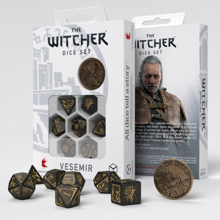 The Witcher Dice Set Vesemir - The Sword Master [2]