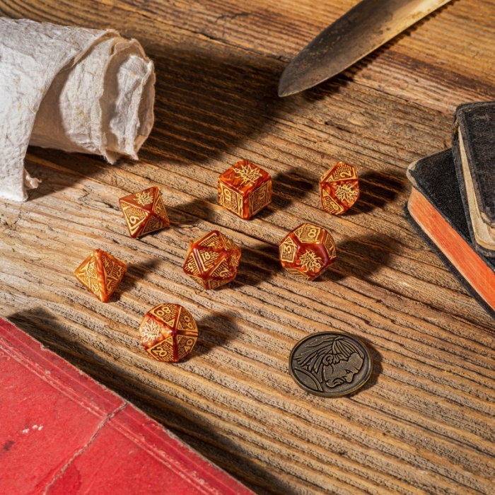 The Witcher Dice Set Vesemir - The Wise Witcher [3]