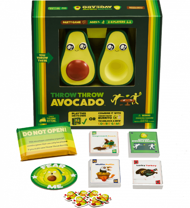 Throw Throw Burrito + Avocado - Promo Pack [3]