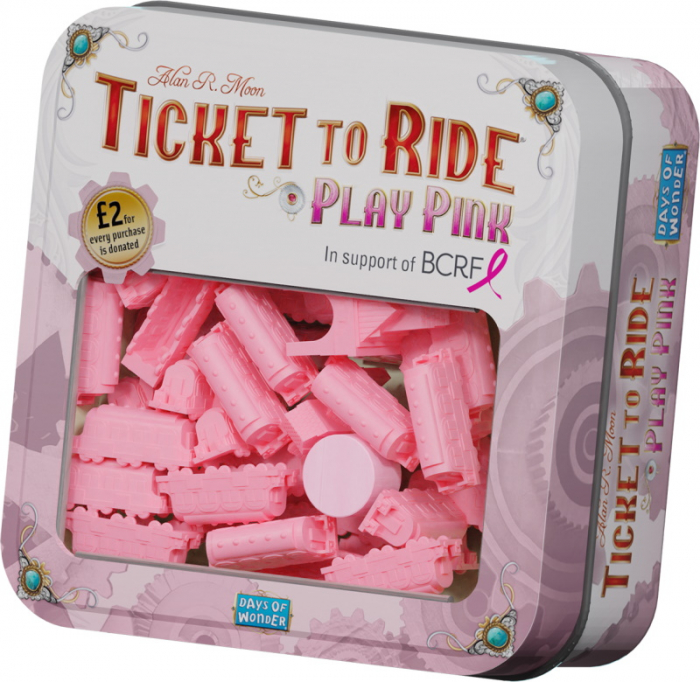 Ticket to Ride Europe & Play Pink - Promo Pack [3]
