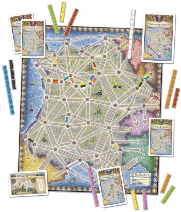 Ticket To Ride France & Old West: Map Collection - EN [2]