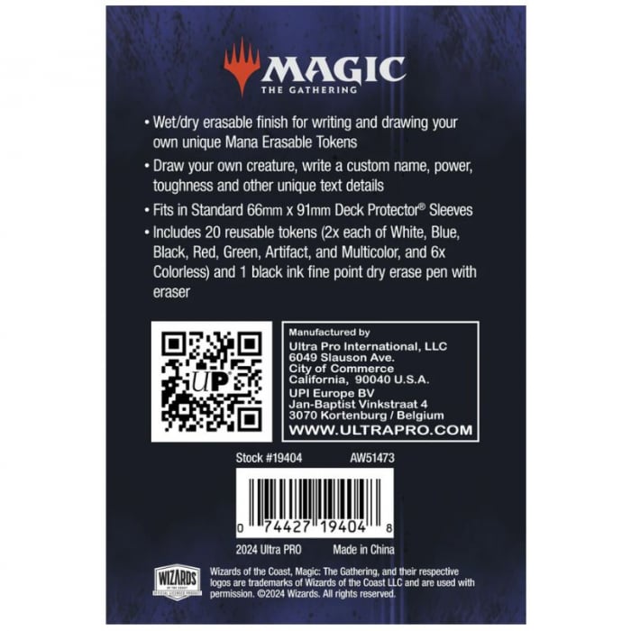 Ultra PRO - Erasable Tokens for Magic: the Gathering [2]