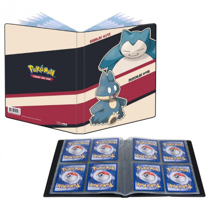 Ultra PRO - Pokemon - Snorlax & Munchlax 4-Pocket Portfolio [2]