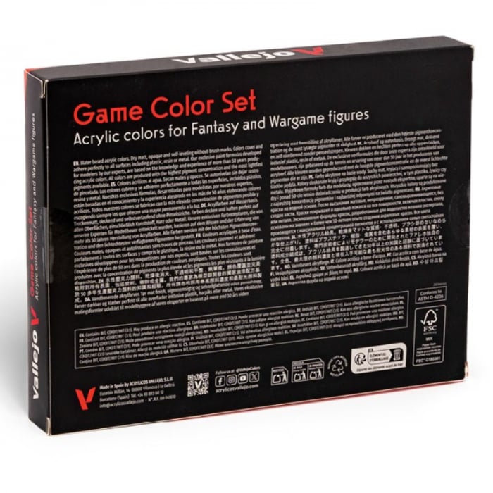 Vallejo - Game Color: Leather & Metal Paint Set [3]