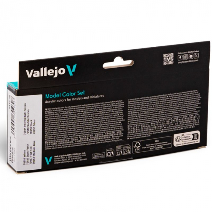 Vallejo - Model Color: Wargames Basics Paint Set [3]