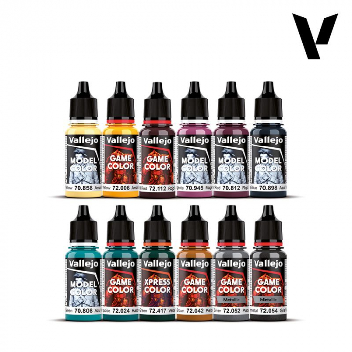 Vallejo - Game Color: Dark Future Set + Miniature [3]