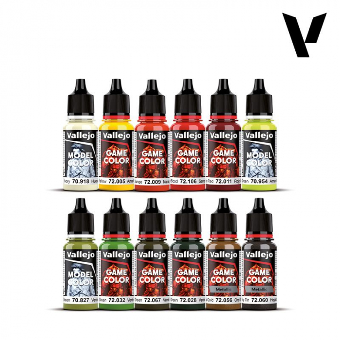 Vallejo - Game Color: Fantasy Paint Set + Miniature [3]