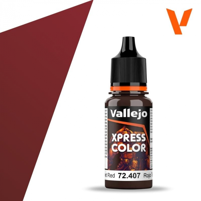 Vallejo - Xpress Color: Velvet Red (407) (18ml) [1]