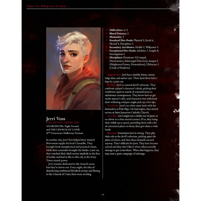 Vampire: The Masquerade 5th Edition RPG - Crimson Gutter - EN [2]