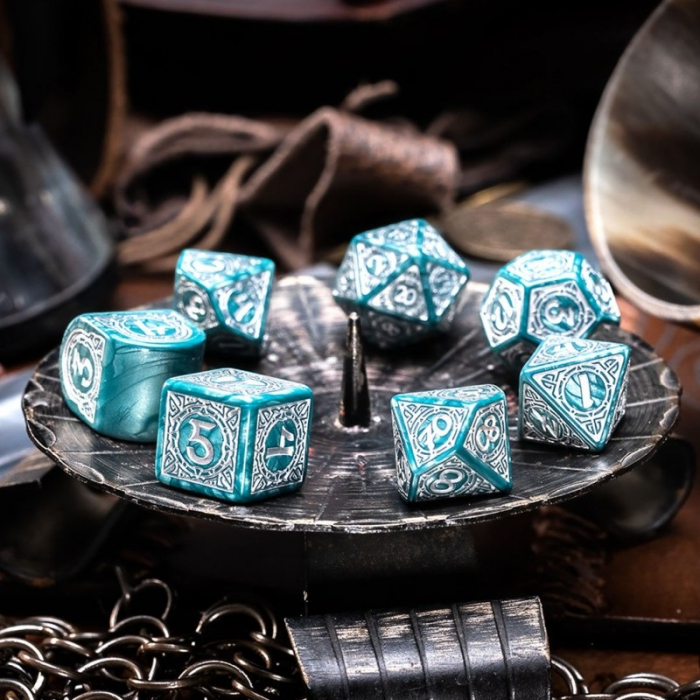 Viking Modern Dice Set: Mjolnir [3]