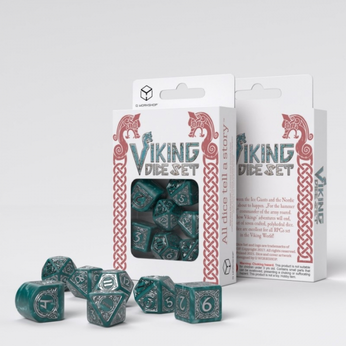 Viking Modern Dice Set: Mjolnir [2]