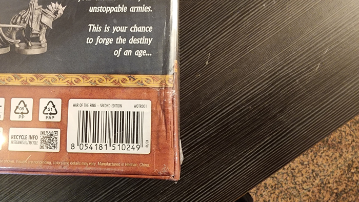 War of the Ring 2nd Edition - EN - (cutie usor deteriorata) [3]