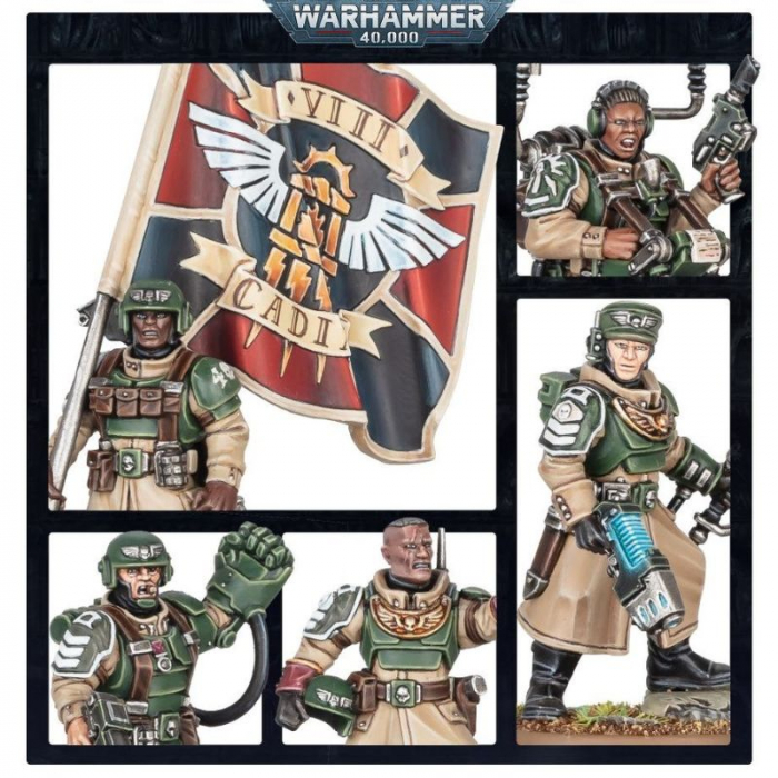 Warhammer 40K - Astra Militarum: Cadian Command Squad - GW [3]