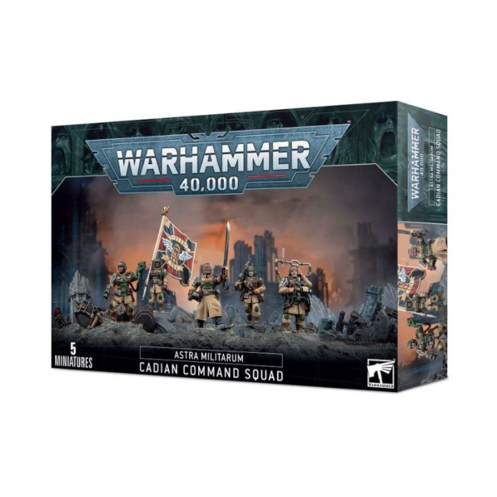 Warhammer 40K - Astra Militarum: Cadian Command Squad - GW [2]